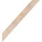 Ekena Millwork 5 1/2"W x 36"D x 40"H Traditional Smooth Knee Brace, Douglas Fir BRC06X36X40TRA00SDF - alternate 2